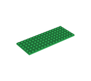 LEGO Green Plate 6 x 16 (3027)