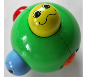 LEGO Groen Primo Rattle Bal met sliding knobs (75971)