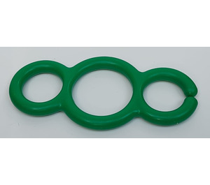 LEGO Green Primo Teether Chain Link open on one end (31652)