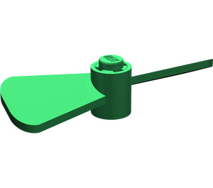 LEGO Green Propeller 2 Blade 5.5 Diameter (4745)