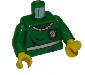 LEGO Green Quidditch Uniform Torso with Green Arms and Yellow Hands (973 / 73403)