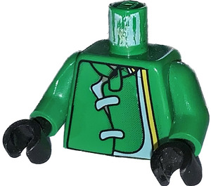 LEGO Groen Racers Torso (973 / 73403)