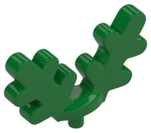 LEGO Green Reindeer Antlers with Small Pin (1613)