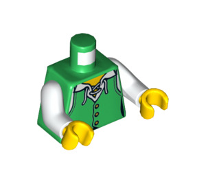 LEGO Green Robin Loot Minifig Torso (973 / 76382)