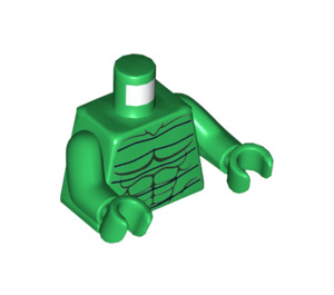 LEGO Vert Scorpion Minifig Torse (973 / 76382)