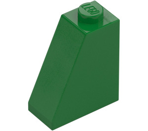 LEGO Verde Pendenza 1 x 2 x 2 (65°) (60481)