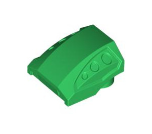 LEGO Vert Pente 1 x 2 x 2 Incurvé avec Dimples (44675)