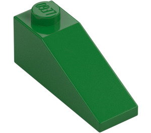 LEGO Green Slope 1 x 3 (25°) (4286)