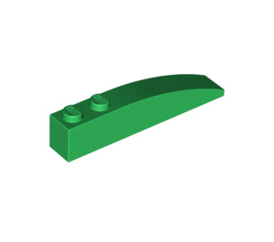 LEGO Green Slope 1 x 6 Curved (41762 / 42022)