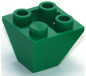 LEGO Verde Pendenza 2 x 2 (45°) Invertito (3676)