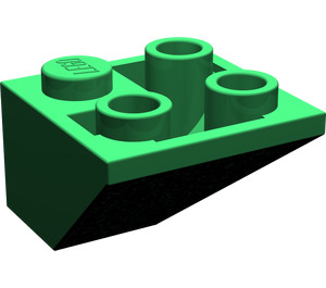 LEGO Groen Helling 2 x 2 (45°) Omgekeerd (3676)