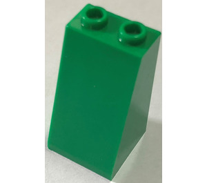 LEGO Groen Helling 2 x 2 x 3 (75°) Holle noppen, glad (3684 / 30499)