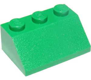 LEGO Verde Con pendiente 2 x 3 (45°) (3038)