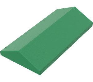 LEGO Green Slope 2 x 4 (25°) Double (3299)