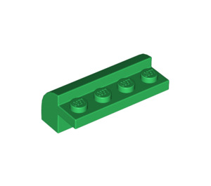 LEGO Grün Steigung 2 x 4 x 1.3 Gebogen (6081)