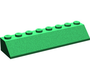 LEGO Groen Helling 2 x 8 (45°) (4445)