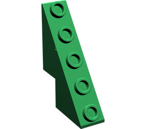 LEGO Grün Steigung 3 x 1 x 3.3 (53°) mit Bolzen auf Steigung (6044)