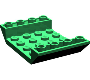 LEGO Green Slope 4 x 6 (45°) Double Inverted with Open Center without Holes (30283 / 60219)