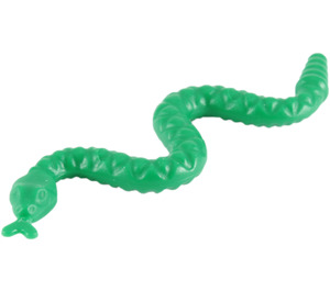 LEGO Grün Snake mit Texture (30115)