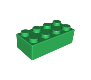 LEGO Verde Soft Ladrillo 2 x 4 (22145 / 50845)