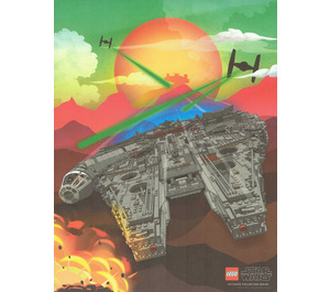LEGO Grün Star Wars Poster - Force Friday II VIP Exclusive Tag 2 (5005443)