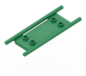 LEGO Green Stretcher with Bottom Hinges (4714)