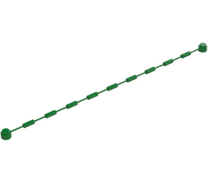 LEGO Green String with Coupling Points and End Studs 1 x 21 (1155 / 63141)