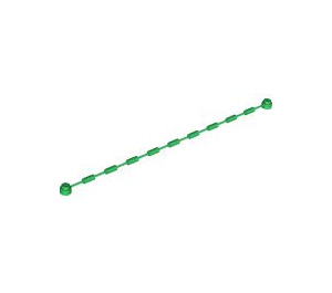 LEGO Green String with Coupling Points and End Studs 1 x 21 (1155 / 63141)
