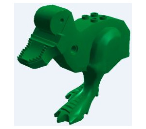 LEGO Groen T-rex Body (30457 / 30458)