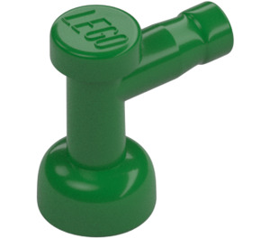 LEGO Green Tap 1 x 1 without Hole in End (4599)