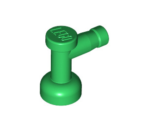 LEGO Green Tap 1 x 1 without Hole in End (4599)