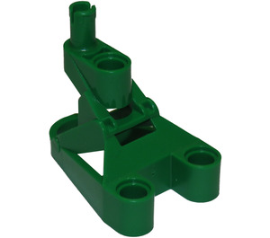 LEGO Green Technic Connector 3 x 4.5 x 2.333 with Pin  (32576)