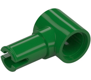 LEGO Green Technic Connector with Pin and Hole (15100 / 65487)