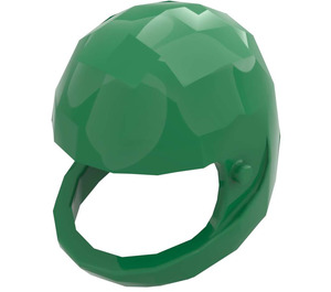 LEGO Green Technic Figure Crash Helmet (2715)