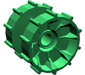 LEGO Green Technic Tread Sprocket Wheel (32007)