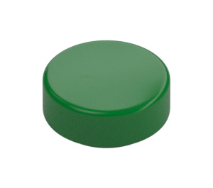 LEGO Groen Tegel 1 x 1 Rond (35381 / 98138)