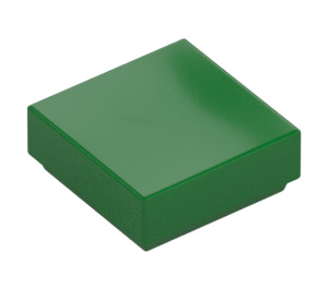 LEGO Green Tile 1 x 1 with Groove (3070 / 30039)