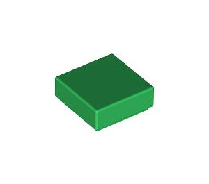 LEGO Green Tile 1 x 1 with Groove (3070 / 30039)