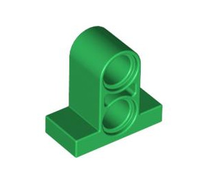 LEGO Green Tile 1 x 2 with Perpendicular Beam 2 (32530)