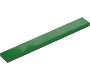 LEGO Green Tile 1 x 8 (4162)