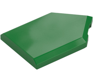 LEGO Green Tile 2 x 3 Pentagonal (22385 / 35341)