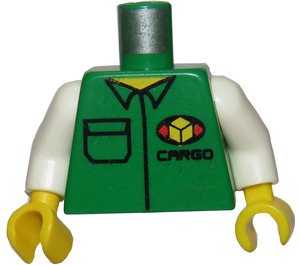 LEGO Green  Town Torso (973 / 73403)