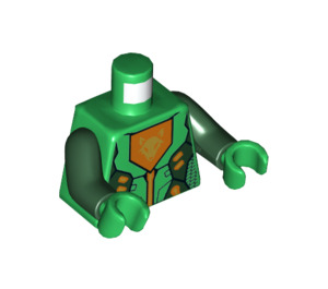 LEGO Grün Ultimate Aaron Minifig Torso (973 / 76382)