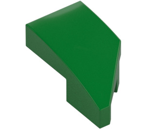 LEGO Green Wedge 1 x 2 Left (29120)