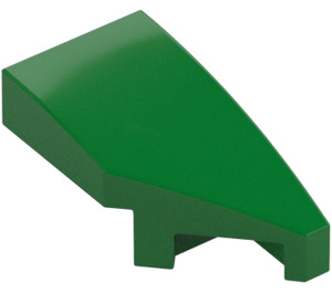 LEGO Green Wedge 1 x 2 Right (29119)