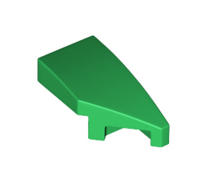LEGO Green Wedge 1 x 2 Right (29119)