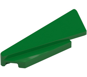 LEGO Zielony Klin 1 x 5 Spoiler Lewy (3388)