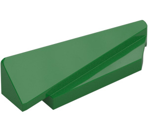 LEGO Green Wedge 1 x 5 Spoiler Right (3389)