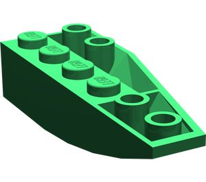 LEGO Green Wedge 2 x 6 Double Inverted Left (41765)