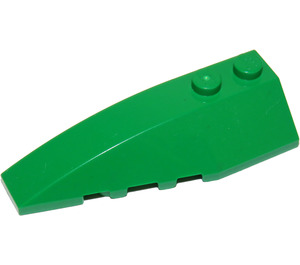 LEGO Verde Cuña 2 x 6 Doble Izquierda (5830 / 41748)